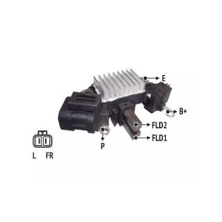 REGULADOR DE VOLTAJE 12V HITACHI SERIE  IMPORTADO OPEL, VAUXHALL