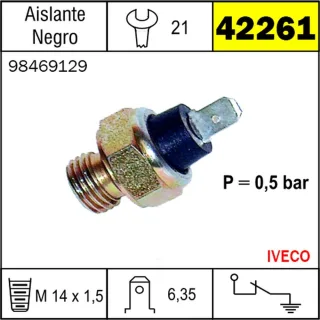 BULBO ACEITE IVECO - DAILY 35.10 - OEM 98469129