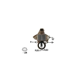 REGULADOR DE VOLTAJE 12V SERIE MITSUBISHI SERIE  IMPORTADO MERCEDES BENZ VITO OEM = A0009064022 / A003TX1781 / A003TX1781ZE / A003TX2081ZE / 23100-402