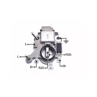 REGULADOR DE VOLTAJE  12V. RENAULT CLIO- SCANIA (IMPORTADO)