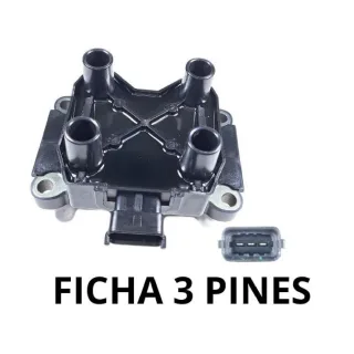 BOBINA IGNICION FIAT PALIO1.0I/1.3I 16V -  SIENA 1.3I 16V -  PUNTO 1.4I (MOTOR FIRE) BOSCH F 000 ZS0 206 DELPHI CE10353 MARELLI BI0094MM