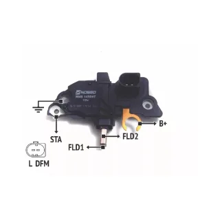 REGULADOR DE VOLTAJE AUDI/M.BENZ 12V. (IMPORTADO)
