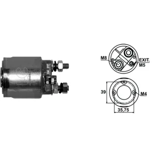 SOLENOIDE VALEO 12V RENAULT CLIO /KANGOO / LOGAN/ MEGANE/ SA