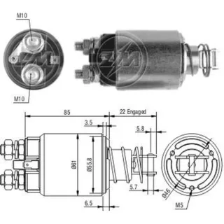 SOLENOIDE MARELLI 24V FIAT IVECO RENAULT
