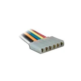 FICHA 6 VIAS MACHO TERMINAL 2,8MM (10)