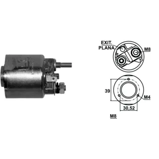 SOLENOIDE VALEO 12V RENAULT/PEUGEOT/CITROEN