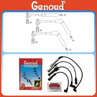 CABLE BUJIA TOYOTA TERCEL 1.5I 92/-STARLET 1.0-1.3 12V 92/97