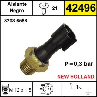 BULBO ACEITE NEW HOLLAND TRACTORES SERIE TL CON MOTOR IVECO - TL70A - TL80A - TL90A - TL100A OEM = 8203 6588