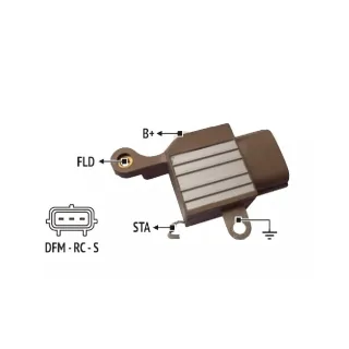 REGULADOR DE VOLTAJE 12V. FORD FOCUS (IMPORTADO)