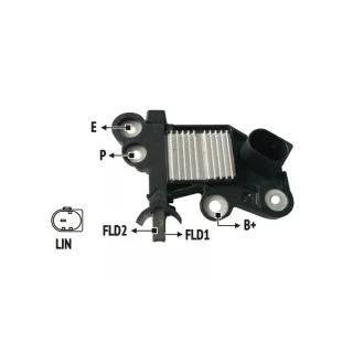 REGULADOR DE VOLTAJE BOSCH FORD KA 1.0 1.5 12V EQUIVALENCIAS  0272220921(IMPORTADO)