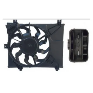 ELECTROVENTILADOR HYUNDAI I30 :   CON ENC.  - FLUJO: ASPIRANTE -  SENTIDO GIRO: HORARIO - EXT: 340 - POTENCIA: 102/106 W - COD HELICE: