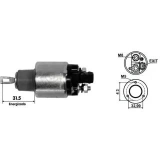SOLENOIDE BOSCH 12V FORD F350 F4000 MOTOR MWM