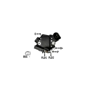 REGULADOR DE VOLTAJE 12V HITACHI SERIE  IMPORTADO AUDI