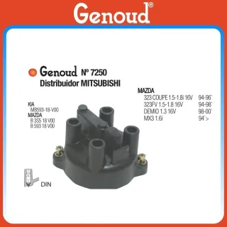 TAPA DISTRIBUIDOR MAZDA 323 F-P-COUPE 1.5I-1.8I 16V MX3 1.6I