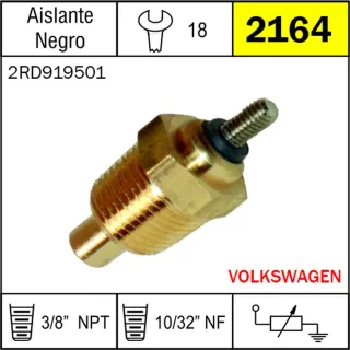 BULBO TEMPERATURA VW - CAMIONES MOTOR MWM H/90 2RD919501