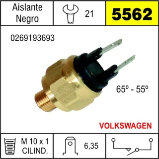 BULBO ELECTROCALEF VW GOL-VOYAGE 1.6 CARB.WEBER TEMP.65-55