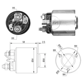 SOLENOIDE VALEO 12V PEUGEOT/SUZUKI/CITROEN