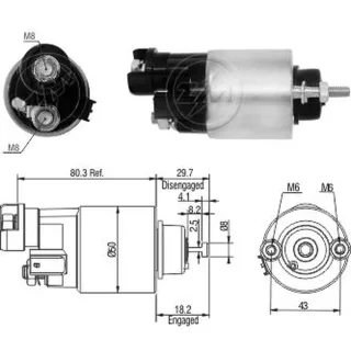 SOLENOIDE DENSO 12V HONDA FIT