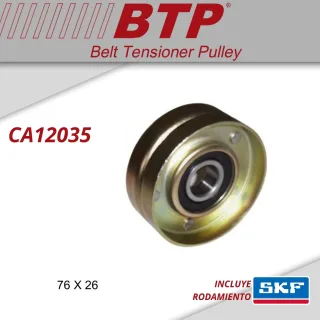 TENSOR POLY V VOLKSWAGEN FOX SURAN GOL TREN VOYAGE MEDIDAS 76X26 EQUIVALENCIAS OEM 032 145 276 VKM 31207 F-551814