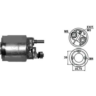 SOLENOIDE VALEO 12V RENAULT CLIO II