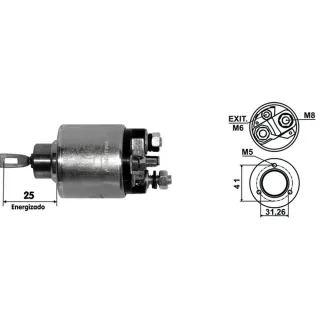 SOLENOIDE BOSCH 12V NISSAN SENTRA- TSUBAME TSURU