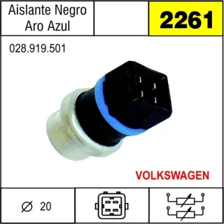 BULBO INYECCION VW GOL DIESEL-ARO AZUL