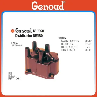 TAPA DISTRIBUIDOR TOY.CAMRY-CELICA-COROLLA-TERCEL  DIST.DENS