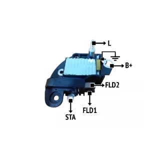 REGULADOR DE VOLTAJE MARELLI - 12V CHEVROLET CORSA '03> (IMPORTADO)