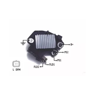 REGULADOR DE VOLTAJE VALEO RENAULT CLIO-LOGAN-SANDERO 12V (IMPORTADO)