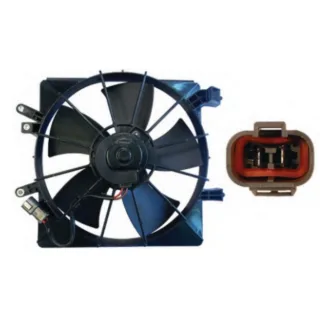 ELECTROVENTILADOR HONDA CIVIC HATCHBACK 01'- 05'   CON ENC.  - FLUJO: ASPIRANTE -  SENTIDO GIRO: HORARIO - EXT: 395 - POTENCIA: 50 W - COD HELICE:
