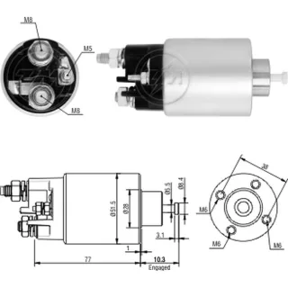 SOLENOIDE MITSUBISHI RENAULT LOGAN SANDERO CLIO KANGOO 1.5TDCI