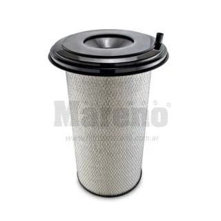 FILTRO AIRE REDONDO SCANIA 111-112-115-116 CON TAPA L:300-243 A:131-9 H:485-497 AR2104 AMP251 FRAM:CA3290 MANN:C24650/3 WEGA:WAP183