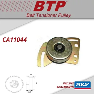 TENSOR POLY V PEUGEOT 405 NAFTA 1.8, 1.9 16V NAFTA, D Y TD; 205 NAFTA 1.6, 1.8, 1.9 D Y TD, CITROEN ZX 1.6/1.9 OEM: 6453-760 VKM33010 F-38931  MEDIDAS