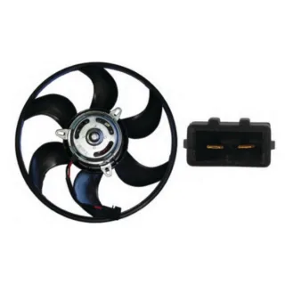 ELECTROVENTILADOR VOLKSWAGEN: GOL: COMFORTLINE: 1.6 99 -10   ; 1.9 DIESEL 99 -09   - DEEJAY 1.6 01 -03   - DUBLIN 1.6 99 -05   - FORMAT: 1.6 99 -10   