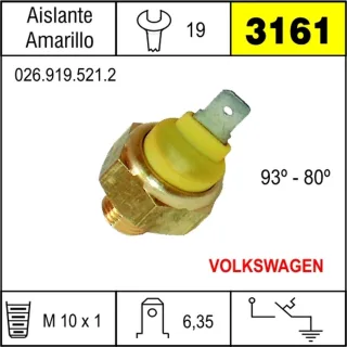 BULBO TEMPERATURA VW SANTANA-QUANTUM CARBURADOR