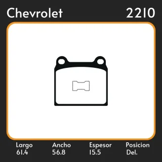 PASTILLAS DE FRENO  MERCEDES BENZ 200/300 SERIES COUPE (C123)(03/77-12/85) LAR. 61.4 ANC. 56.8 ESP. 15.5 POSC. TRAS. GUARDADO (124) EQUIVALENCIAS 1055