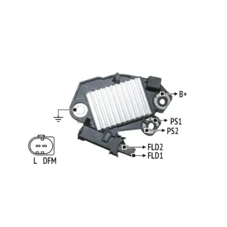 REGULADOR DE VOLTAJE 12V. VALEO- AUDI/VW PASSAT (IMPORTADO)