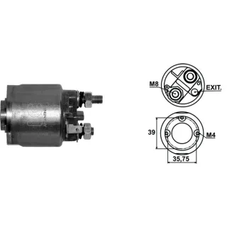 SOLENOIDE VALEO 12V RENAULT/PEUGEOT/CITROEN