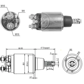 SOLENOIDE BOSCH 12V FORD DIESEL/ NEW HOLLAND 30105/3-165