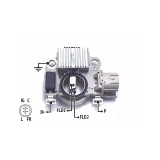 REGULADOR DE VOLTAJE 12V MITSUBISHI - HONDA CIVIC (IMPORTADO)