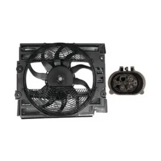ELECTROVENTILADOR BMW SERIE 5 E39   CON ENC.  - FLUJO: ASPIRANTE -  SENTIDO GIRO: HORARIO - EXT: 410 - POTENCIA: 150/250 W - COD HELICE: