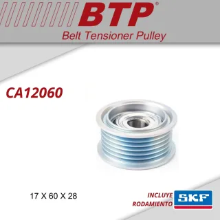 TENSOR POLY V VOLKSWAGEN AMAROK 3.0 V6 OEM: 059903341AH  MEDIDAS: 60X28 INT: 17