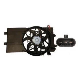 ELECTROVENTILADOR CHEVROLET CLASSIC : 1.4 NAFTA >09'   CON ENC.  - FLUJO: ASPIRANTE -  SENTIDO GIRO: HORARIO - EXT: 335 - POTENCIA: 125/170 W - COD HE