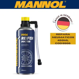 ADITIVOS MANNOL REIFEN DOCTOR REPARA NEUMATICOS 450 ML CAJA (X12U)