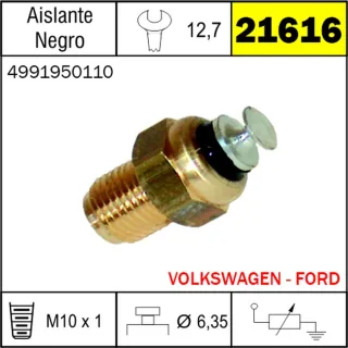 BULBO TEMPERATURA FORD ESCORT 1.8 2.0 / VW GOL 1.0 1.6 SAVEIRO 49914950110
