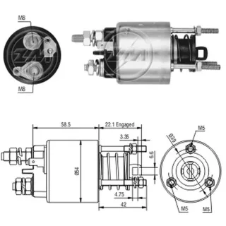 SOLENOIDE MARELLI 12V FIAT PALIO 1.6