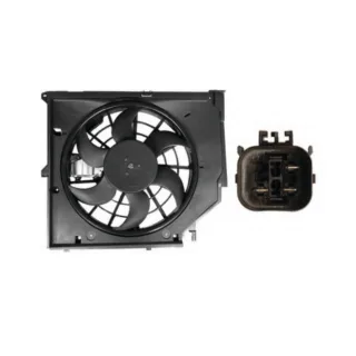 ELECTROVENTILADOR BMW E46 :   CON ENC.  - FLUJO: ASPIRANTE -  SENTIDO GIRO: HORARIO - EXT: 423 - POTENCIA: 100 /200 W - COD HELICE: