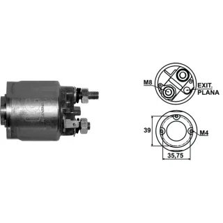 SOLENOIDE VALEO 12V RENAULT CLIO