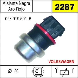 BULBO INYECCION VOLKSWAGEN ARO ROJO