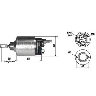 SOLENOIDE BOSCH 12V RENAULT LOGAN BOSCH 2339305154